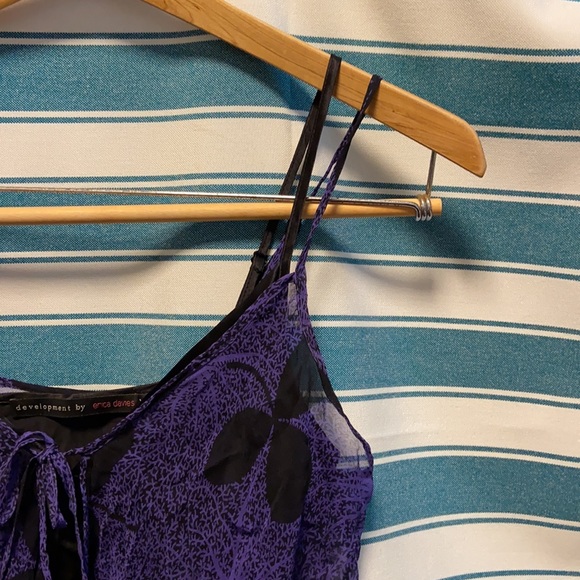 Erica Davies- 100% silk spaghetti blouse - Picture 3 of 6